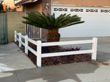 Horizontal Modern – Ranch Rail Style – 1” x 6” pickets - Laguna