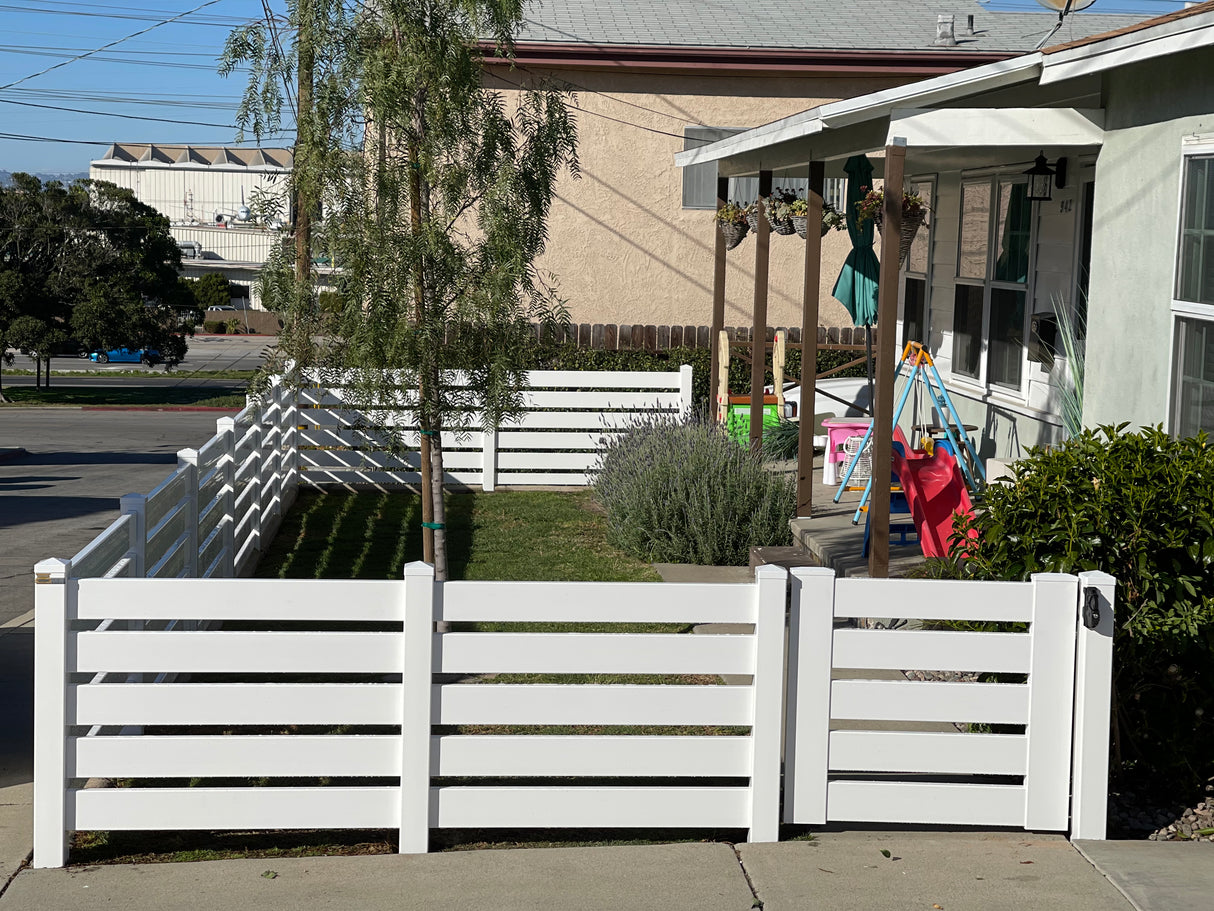 Vertical W/ Horizontal picket Railing – Miami