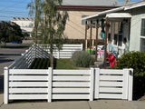 Vertical W/ Horizontal picket Railing – Miami