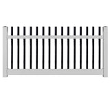 T-Top Picket Railing – Hermosa-W/ Black aluminum Picket - 36" - 42" tall