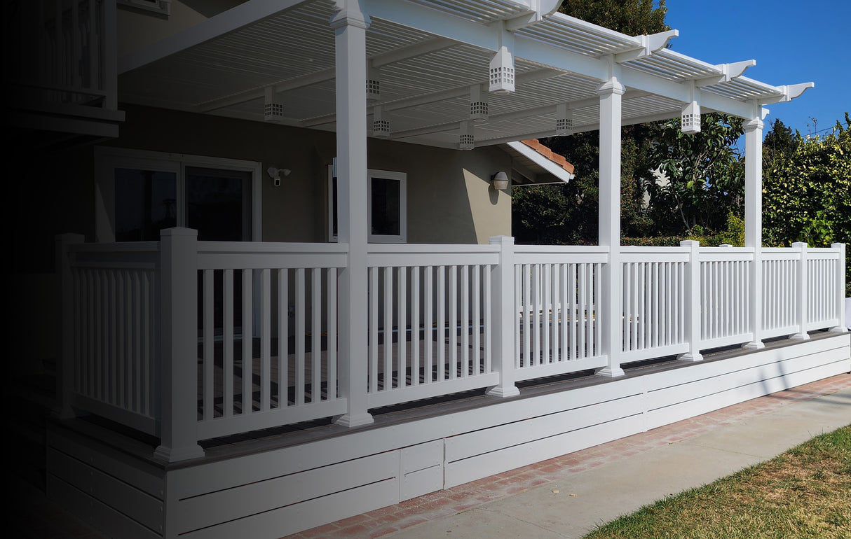 Traditional Picket Railing  36" - 42" tall